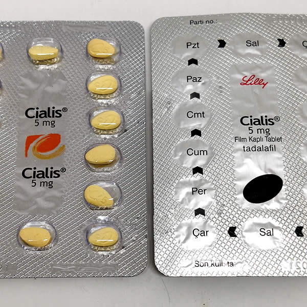 Cialis 5 mg 28 Tablet İçi
